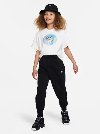 NIKE | Pantalón de chándal para niña Sportswear Club Fleece | schwarz